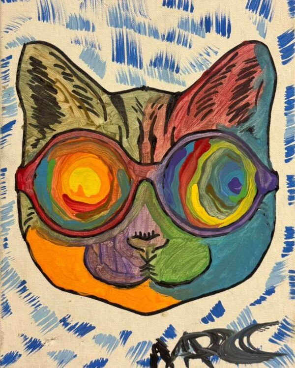 Psychedelic Cat