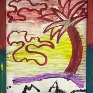 Sunset Palm